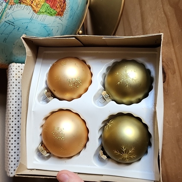 Vintage Santa Land hand decorated Christmas ornaments Made in Poland - Picture 3 of 16